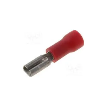 Faston plochý 2,8mm 0,8mm zásuvka 0,5÷1mm2 krimpovací