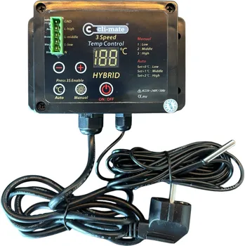 regulátor tlaku vody CLI-MATE Temperature and Speed Controller