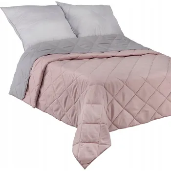 Prostěradlo Narzuta Polskie Tkaniny mikrovlákno 140 cm x 220 cm růžový