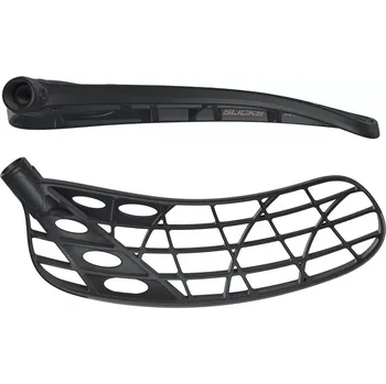 Florbalová čepel Čepel Fatpipe CTRL SLICKS Coal Black/Space Grey Levá (levá ruka dole)