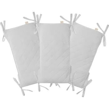 mantinel do postýlky Sleepee Modulární mantinel do dětské postýlky sada 3 ks Grey