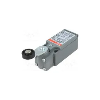 Switch Limit switch lever R 26,5mm, plastic roller Ø18mm NO + NC