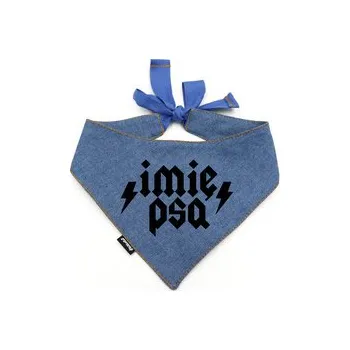 Nákrčník Bandana/šátek Psiakrew modrý L