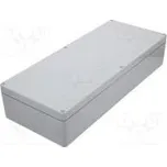 Kryt univerzální X 250mm Y 600mm Z 120mm polyester šedá IP66