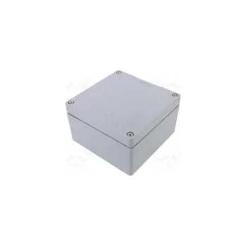 Stavebniny Kryt univerzální X 160mm Y 160mm Z 91mm GA hliník tmavě šedá