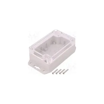 Rozvaděč Kryt univerzální X 70mm Y 105mm Z 40mm ABS šedá těsnění