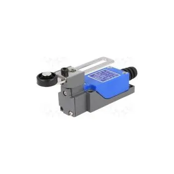 Síťový prvek Limit switch adjustable lever R 20-72mm, roller Ø18mm 5A
