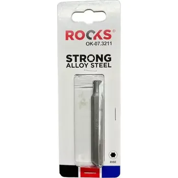 Nářadí pro automobil ROOKS Bit 10 mm 3/8" Ribe M8 75 mm RKS OK-07.3211