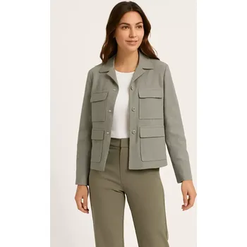 Dámská casual bunda Dámská bunda NA-KD 1641-000027-2197 36 Šedá (88850000000103)