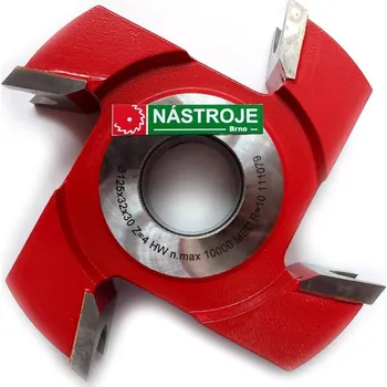 Fréza WOOD-B Fréza rádiusová půlkruhová vydutá SK WOOD 5016 100x26x30-R08