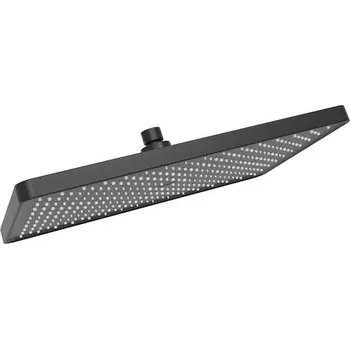 Sprchová hlavice kielle Vega - Hlavová sprcha 36x24 cm, matná černá 20118014