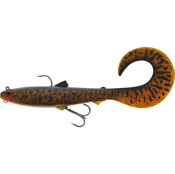 Umělá nástraha Westin Gumová Nástraha Bullteez Curltail R2F Sinking Motoroil Burbot Délka: 21cm, Hmotnost: 73g, Počet kusů: 1ks