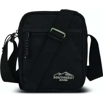 Pánská taška přes rameno Southwest v černé barvě - textilní, crossbody, nastavitelný popruh | Cooltovka.cz