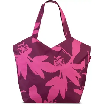 Dámská textilní taška růžová s květy - Fabrizio Balance 50453 - na nákupy, do města, na výlet, originální | Cooltovka.cz