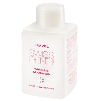 Přípravek na bělení zubů SWISSDENT EXTREME ústní voda s bělicím účinkem, cestovní balení, 100 ml