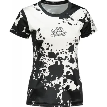 Dámské funkční triko premium ALTISPORT VOJ/ALW012TR01 ČERNÁ/BÍLÁ XL