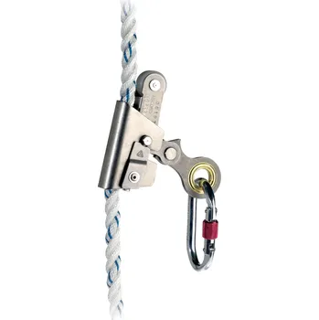 Úvazek DELTA ASCORD AN065 / Posuvný tlumič pádu pro použití na splétaných lanech - ocel