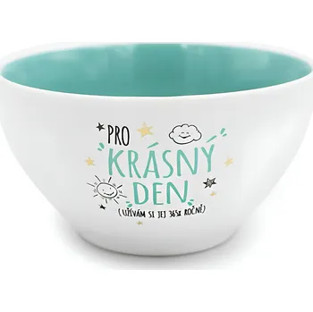 Stolování Nekupto Snídaňová miska - Pro krásný den