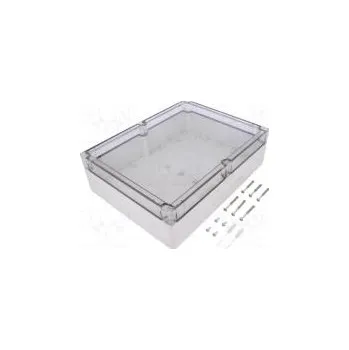 Rozvaděč Kryt univerzální X 232mm Y 302mm Z 90mm TG ABS ABS šedá IK07