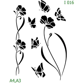 Šablona I 016 - A4 , Nelepící folie