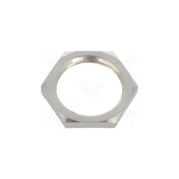 Matice Matice M20 mosaz nikl 24mm Závit metrický Stoupání 1,5