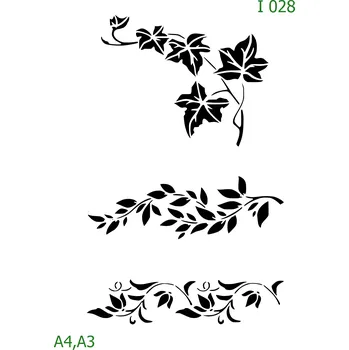Šablona I 028 - A3 , Nelepící folie