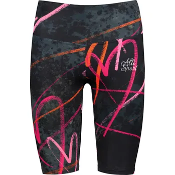 Dámské legíny nad kolena premium ALTISPORT VOJ/ALW082LEG02 ČERNÁ XXXL