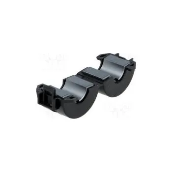 Čerpadlo Ferit dvoudílný na kulatý kabel Ø 15mm 45Ω A 29mm B 33mm