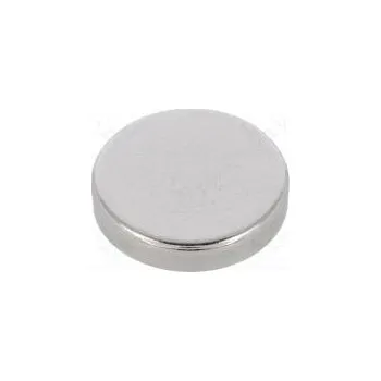 Dekorativní magnet Magnet konstantní neodymový H 3mm 28N Ø 15mm