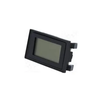 Panelový voltmetr DC LCD 3,5-místný 12,5 mm VDC 0÷200mV