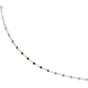 Řetízek Zlatnictví Helios Stříbrný řetízek z plochých oček Velikost: 42cm, Váha: 1,9g