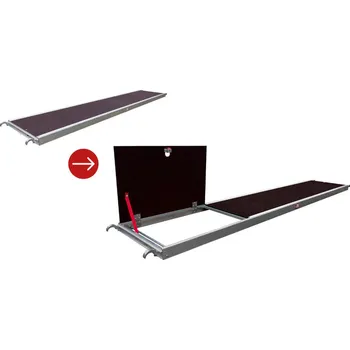 Lešení Výměna skládacího lešení s podlážkou z 305 bez průlezu na 305 s průlezem