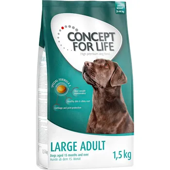 Krmivo pro psa 4x1,5kg Concept for Life Large Adult