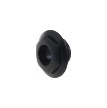 Matice Matice s vnějším závitem pro zásuvky Jack řady S4 černá