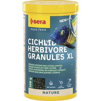 Krmivo pro rybičky Sera Cichlid Herbivore Granules XL Nature 350g