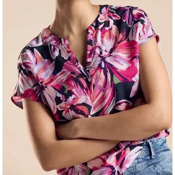 Street One dámská halenka s květy (Pestrobarevná halenka značky Street One)