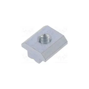 Stavební profil Matice pro profily Šířka drážky 10mm ocel zinek do T-drážky