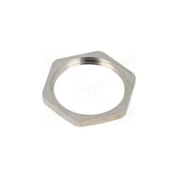 Matice PG16 mosaz -100÷300°C Závit PG Povlak nikl