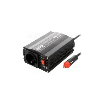 Měnič napětí Měnič automobilový DC/AC 350W Uvýst 230VAC 10,5÷15,5VDC 92%