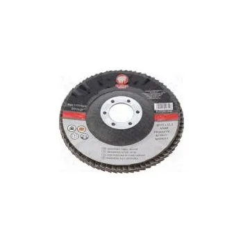 Brusný kotouč Lamelový brusný kotouč Ø 115mm Øotv 22mm Zrnitost 40