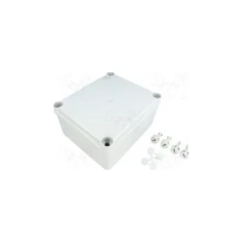 vypínač Kryt univerzální X 137mm Y 160mm Z 77mm šedá IP55 na omítku