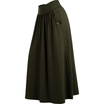 Oblečení a móda Sukně dámská dlouhá 5F198 LITEX Barva: tmavě khaki, Velikost: S