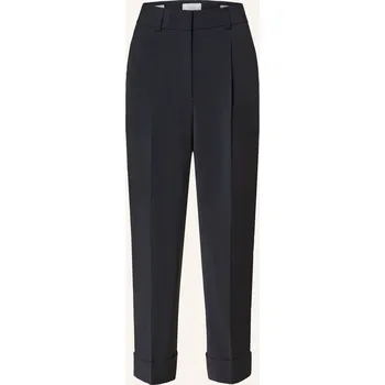 Dámské kalhoty Peserico Dámské 7/8 Kalhoty S Ozdobnými Kamínky, tmavě modrá, 42