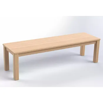 Zahradní lavice Lavička U25 PZL s umakartovým sedákem výšky 34 cm