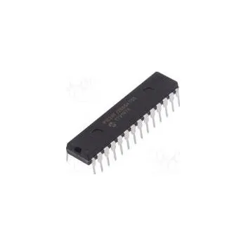 Polovodič Mikrokontrolér PIC Paměť 256kB SRAM 16384B SMD DIP28