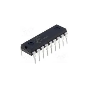 Polovodič Mikrokontrolér PIC Paměť 7kB SRAM 256B EEPROM 256B THT DIP18