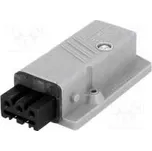 Konektor hranatý ST zásuvka zásuvka PIN 3 pocínovaný IP54