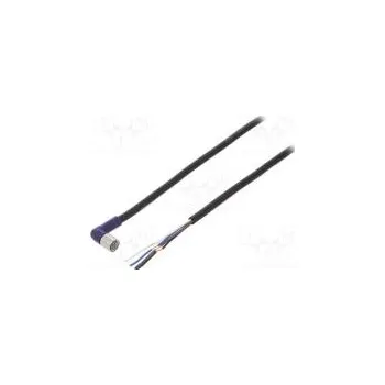 Připojovací kabel M8 PIN 4 úhlový 5m zástrčka 0,5A -10÷65°C