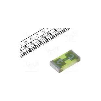 Pojistka tavná rychlá 630mA 32VAC 63VDC SMD 3,2x1,6mm měď