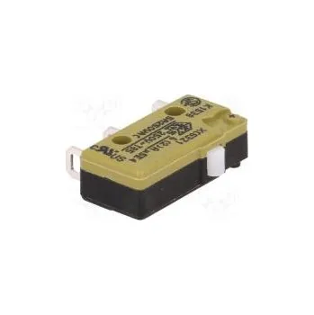 vypínač Mikrospínač SNAP ACTION bez páčky SPDT 5A/250VAC ON-(ON)